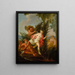 Alphée che insegue Arethusa - Cerchio di Antoine Coypel — quadro incorniciato alla parete
