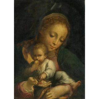 Circle Of Correggio - Madonna And Child.webp