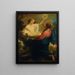 Verità e misericordia - Cerchio di Pompeo Batoni — quadro incorniciato alla parete