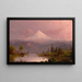 Mont Hood, Oregon - Cercle di Sanford Robinson Gifford — quadro incorniciato alla parete