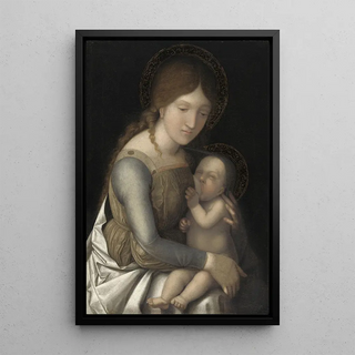 Circle of Andrea Mantegna - Madonna and Child.webp