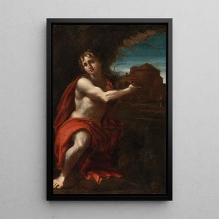 Circle of Annibale Carracci - Saint John The Baptist.webp