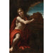 San Giovanni Battista - Cerchio di Annibale Carracci — quadro incorniciato alla parete