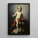 L'infante Gesù con un globo - Cerchio di Bartolomé Esteban Murillo — quadro incorniciato alla parete