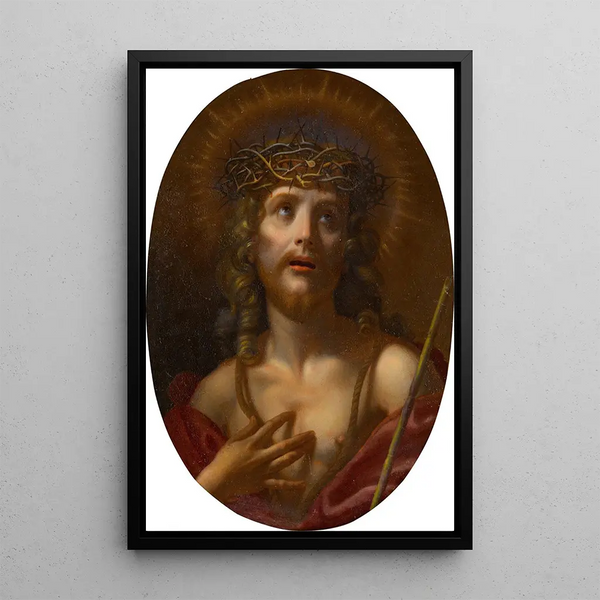 Riproduzione del dipinto Cristo con la corona di spine - Cerchio di Carlo Dolci