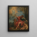 San Giovanni Evangelista a Patmos - Cerchio di Carlo Maratti — quadro incorniciato alla parete
