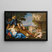 Renaud e Armida - Cerchio di Francesco Albani — quadro incorniciato alla parete