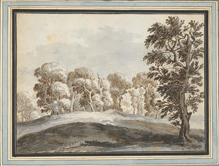 Circle of Gillis Neyts - Clump of Trees Beyond Hills.webp