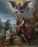 Abraham e Isacco - Cerchio di Giuseppe Cesari — vista dell’opera