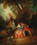 Fête champêtre - Cercle di Jean-Baptiste Pater — vista dell’opera
