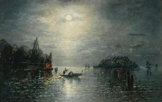 Circle of Karl Heilmayer - Venedig Mondnacht.webp