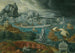 Paesaggio classico con navi che fuggono da una tempesta verso un porto classico - Cerchio di Maarten van Heemskerck — vista dell’opera