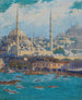 Una vista di Istanbul - Cerchio di Max Friedrich Rabes — vista dell’opera