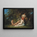 Il Ritrovo degli innamorati - Cerchio di Narciso Díaz de la Peña — quadro incorniciato alla parete
