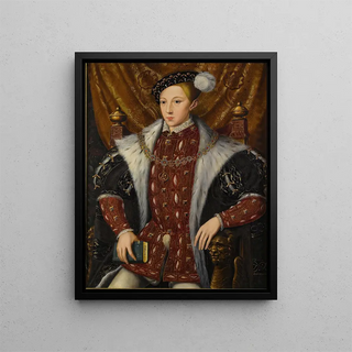 Circle of William Scrots - Portrait Of Edward Vi.webp