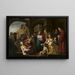 Resurrezione di Lazzaro - Claes Moeyaert — quadro incorniciato alla parete
