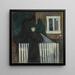 Chiaro di luna - Edvard Munch — quadro incorniciato alla parete
