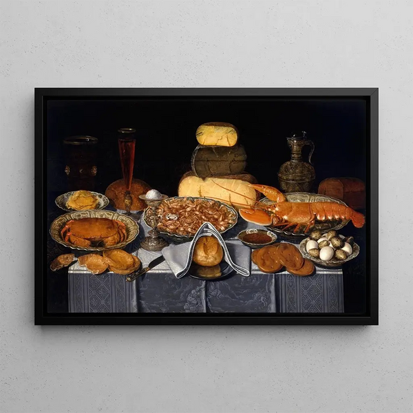 Clara Peeters - Still Life with Crab Shrimps and Lobster.webp
