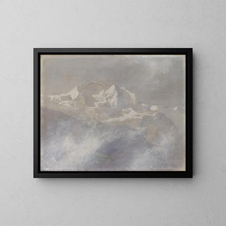 Clara von Rappard - The Jungfrau in the fog.webp