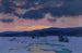 Crepuscolo d'inverno, Baie St Paul - Clarence Alphonse Gagnon — vista dell’opera