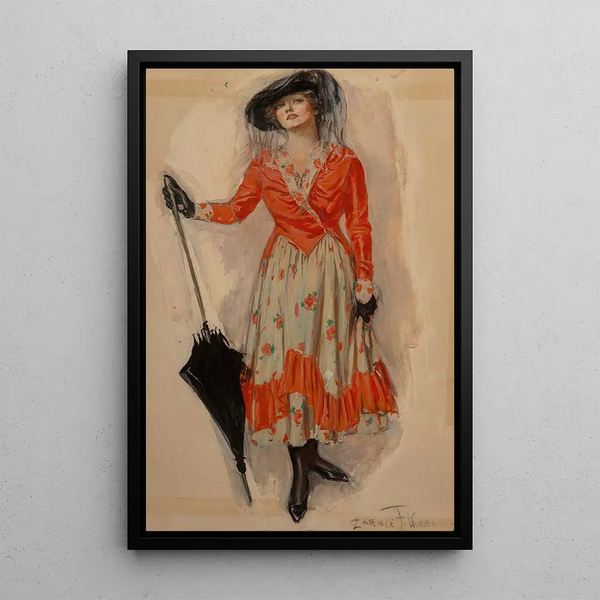 Riproduzione del dipinto Fils incrociati - Clarence F. Underwood