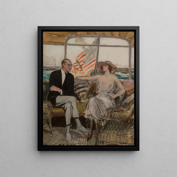 La Croisière - Clarence F. Underwood — quadro incorniciato alla parete