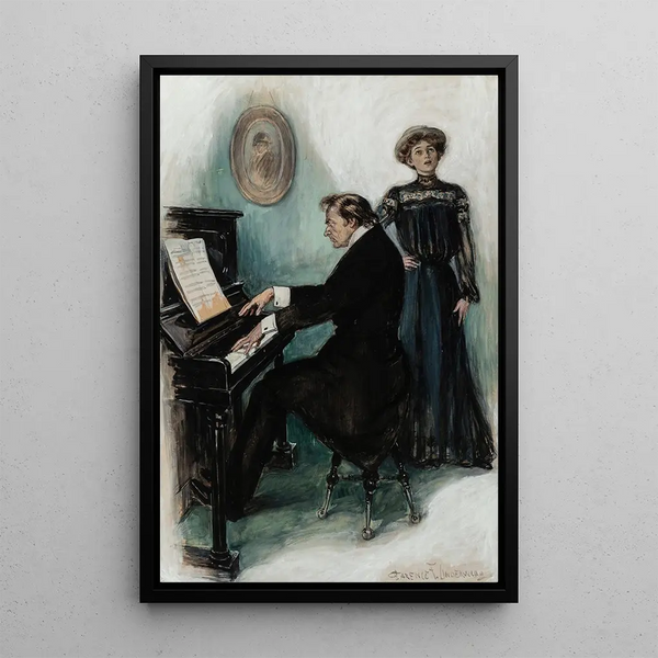 Il solo - Clarence F. Underwood — quadro incorniciato alla parete
