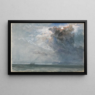Clarkson Stanfield - Ship at Sea during a Storm.webp