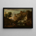 Le cascate di Tivoli - Claude-Joseph Vernet — quadro incorniciato alla parete