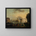 Napoli - Claude-Joseph Vernet — quadro incorniciato alla parete
