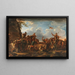La Mort de Régulus - Claude-Joseph Vernet — quadro incorniciato alla parete
