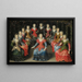 Allegoria dell'amore - Claude Druet — quadro incorniciato alla parete