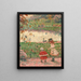 I bambini nel Parco Montsouris - Claude-Émile Schuffenecker — quadro incorniciato alla parete