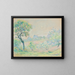 Paesaggio con case sullo sfondo - Claude-Émile Schuffenecker — quadro incorniciato alla parete