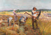 La Moisson du blé - Claude Firmin — vista dell’opera