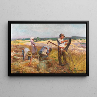 Claude Firmin - The Wheat Harvest.webp