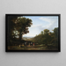Villageois dansant - Claude Lorrain — quadro incorniciato alla parete
