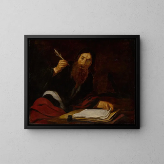 Claude Vignon - St Paul writing at his desk.webp