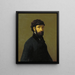 Autoritratto - Claudi Lorenzale — quadro incorniciato alla parete
