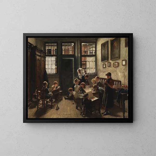 Scuola materna in Olanda - Claus Meyer — quadro incorniciato alla parete