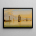 Mattino al largo di Boston Light - Clement Drew — quadro incorniciato alla parete