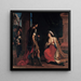 Cleopatra e Ottaviano - Guercino — quadro incorniciato alla parete