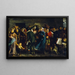 La queue la boucherie en 1871 - Clément-Auguste Andrieux — quadro incorniciato alla parete