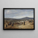 Vaugirard durante l'assedio di Parigi 1870 - Clément-Auguste Andrieux — quadro incorniciato alla parete