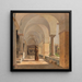 Cloître di San Lorenzo fuori le mura a Roma - Jürgen Roed — quadro incorniciato alla parete