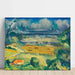 Clouds and Meadow di George Bellows — presentazione a parete dell’opera