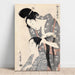 Riproduzione del dipinto Coiffeuse - Kitagawa Utamaro