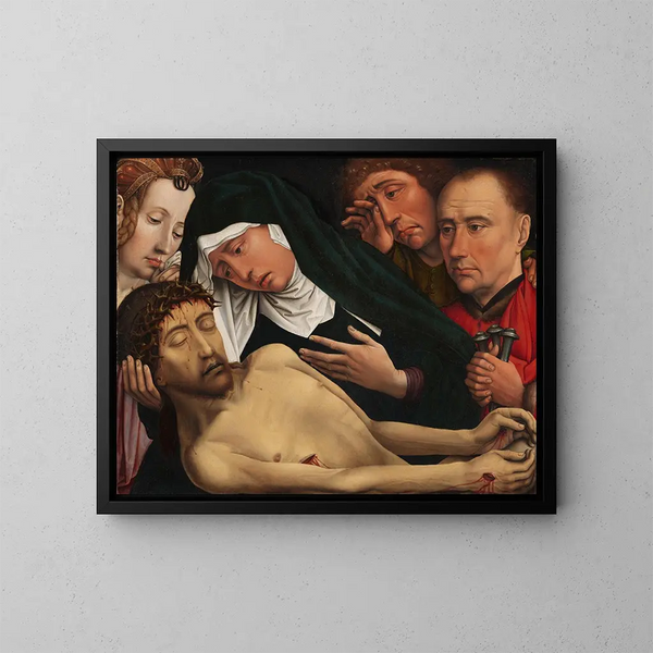 La Lamentation du Christ - Colijn de Coter — quadro incorniciato alla parete