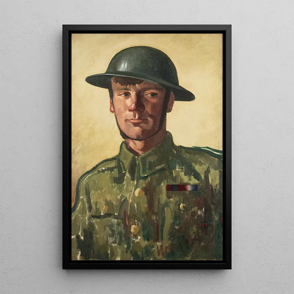 Un artilleur - Colin Gill — quadro incorniciato alla parete
