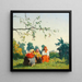 Chiacchiere - Mikhail Markelovich Guzhavin — quadro incorniciato alla parete